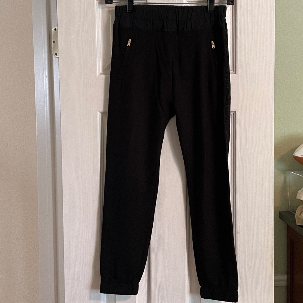 J Crew Kids Black Pants Girls Size 10